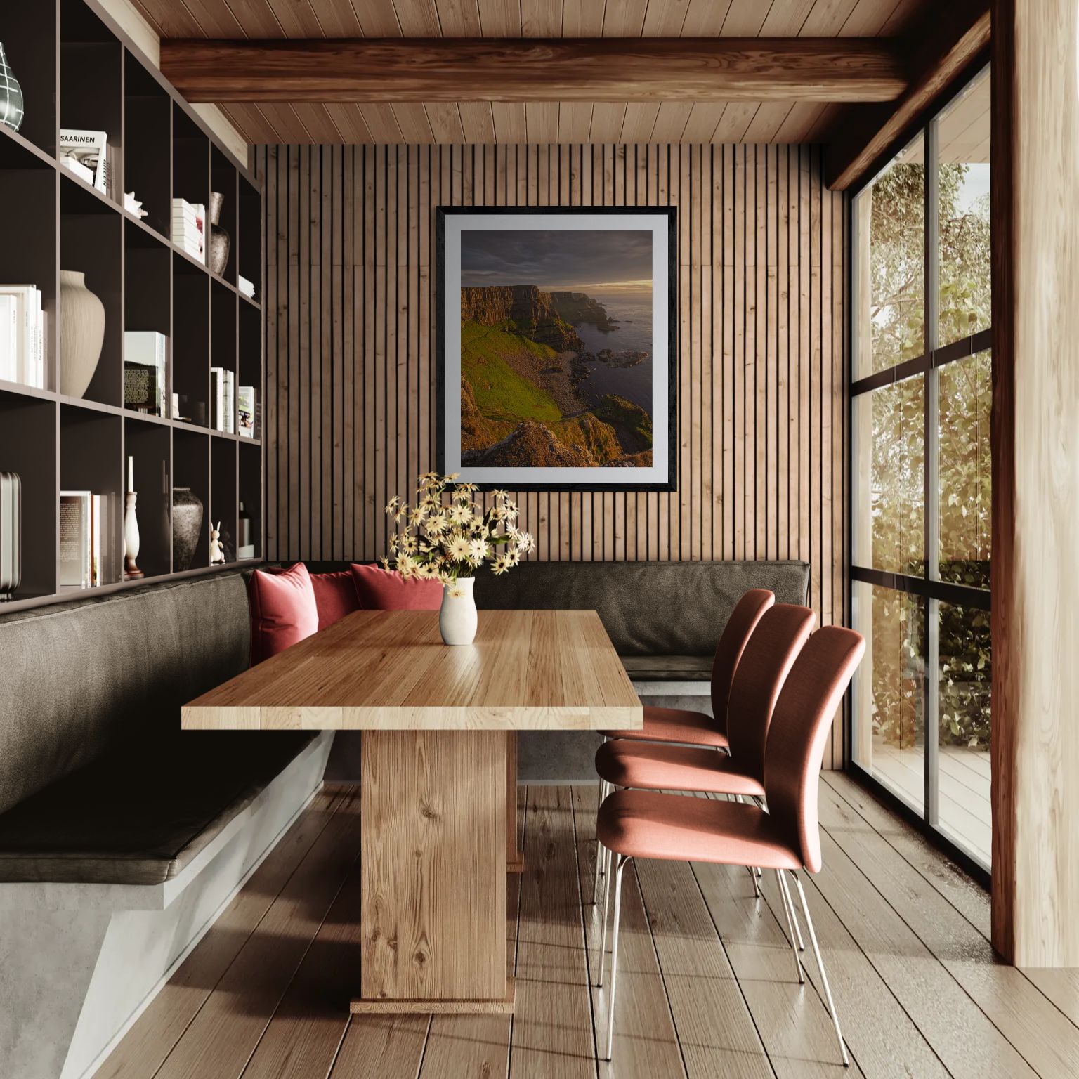 Cliff Light Causeway (Hamiltons Seat) Print