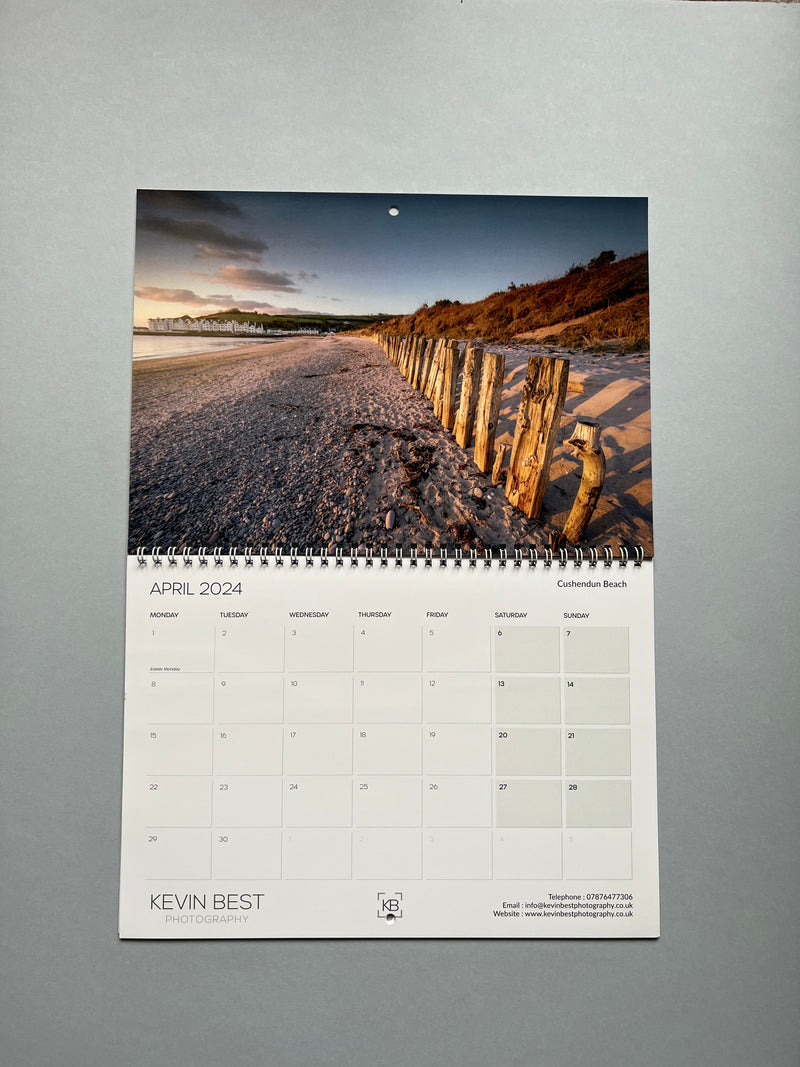 Kevin Best 2024 Landscape Calendar