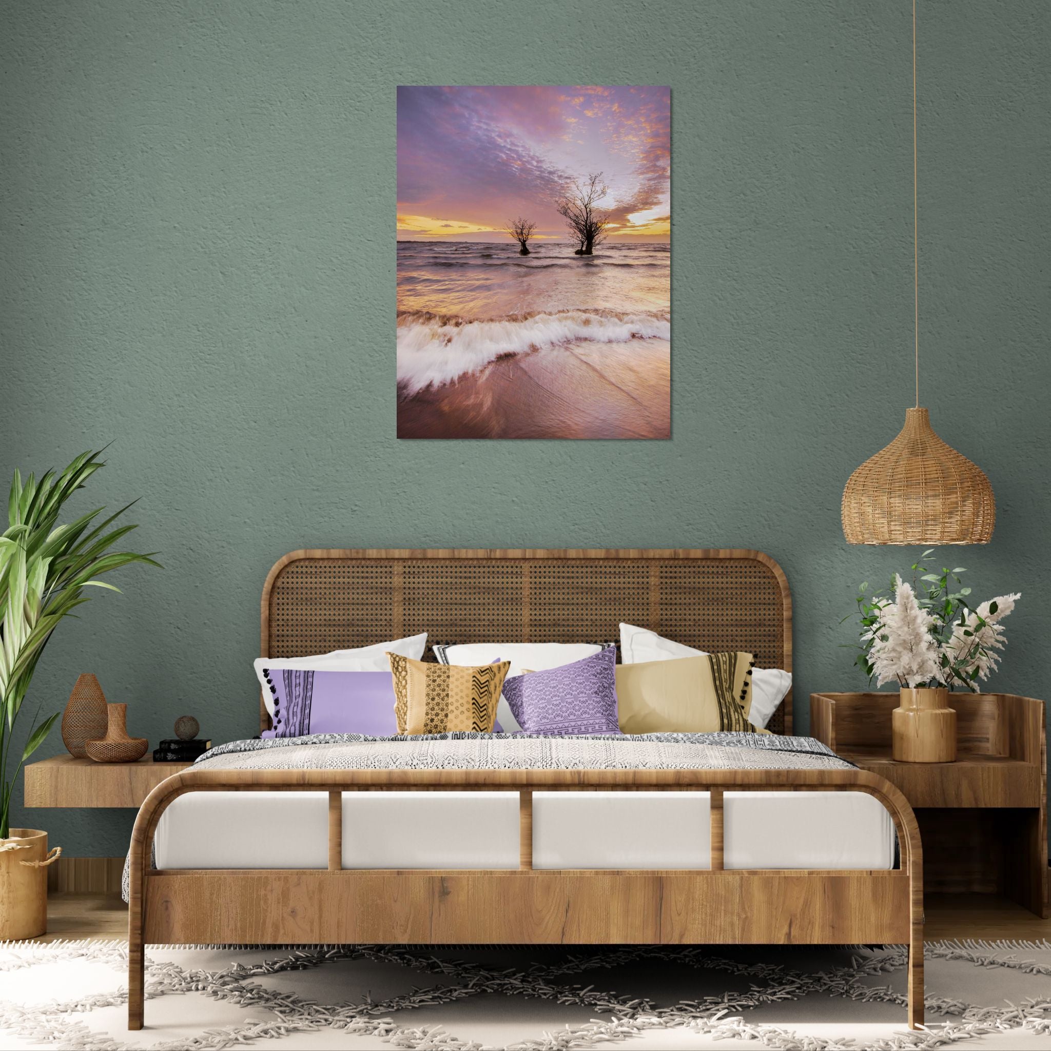 Rough Lough (Loughshore Antrim) Canvas