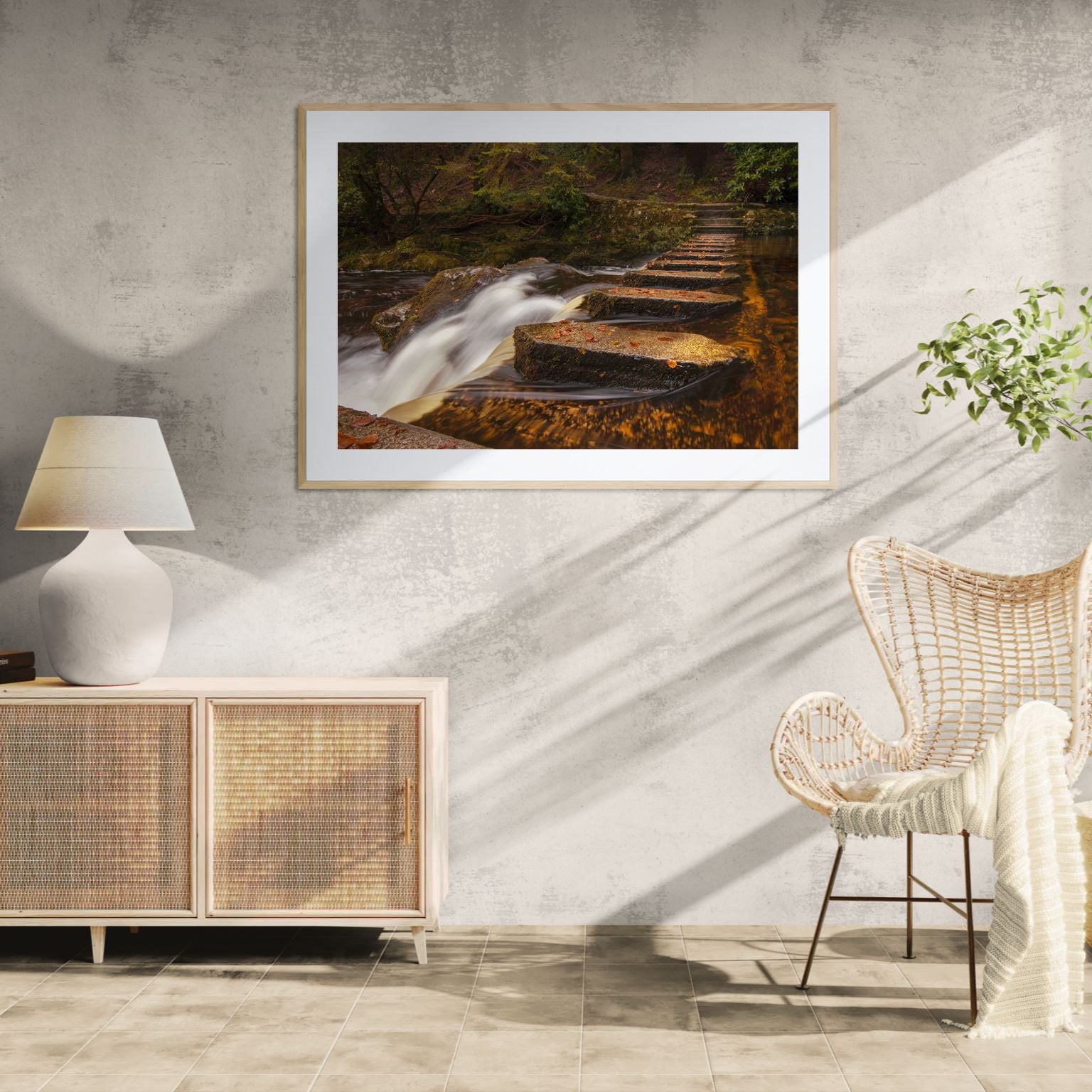 Tollymore Stepping Stones Print