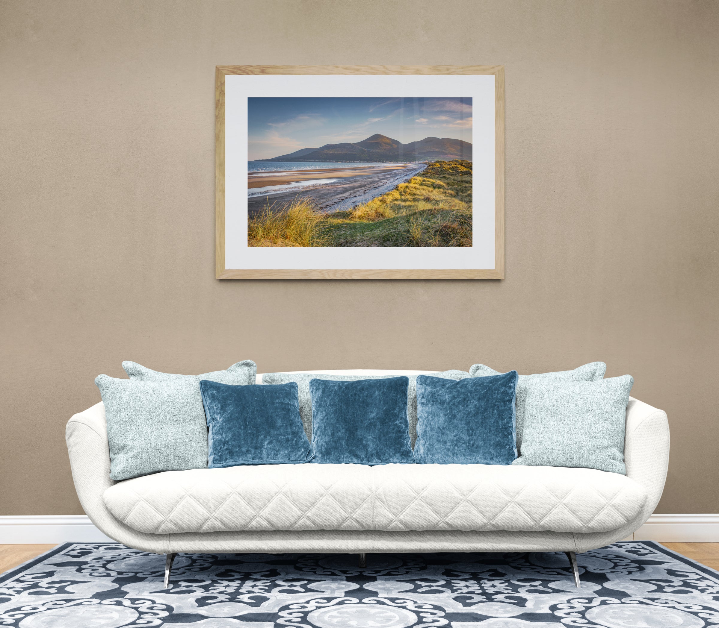 Murlough Beach at Sunset Print