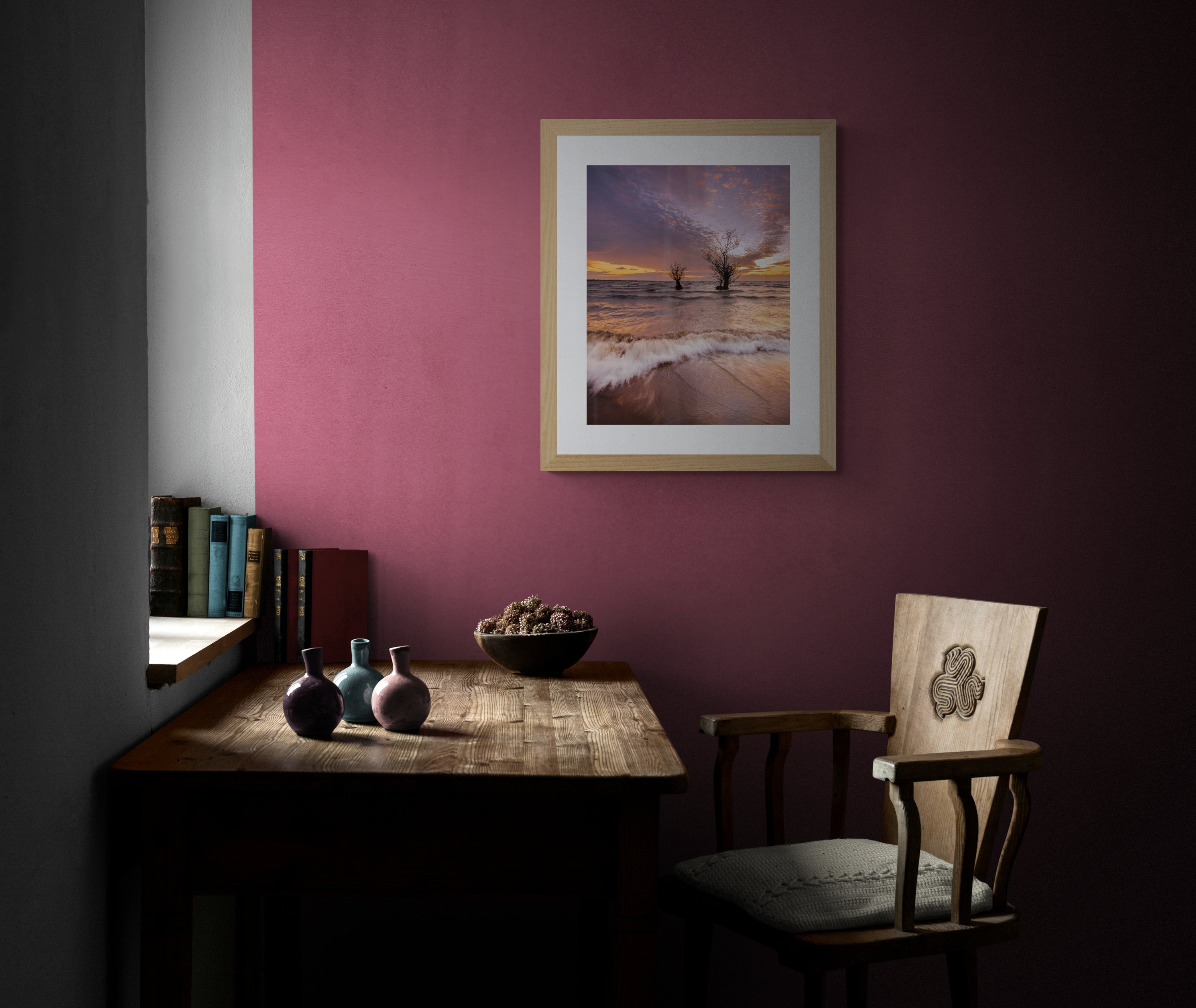 Rough Lough (Loughshore Antrim) Print